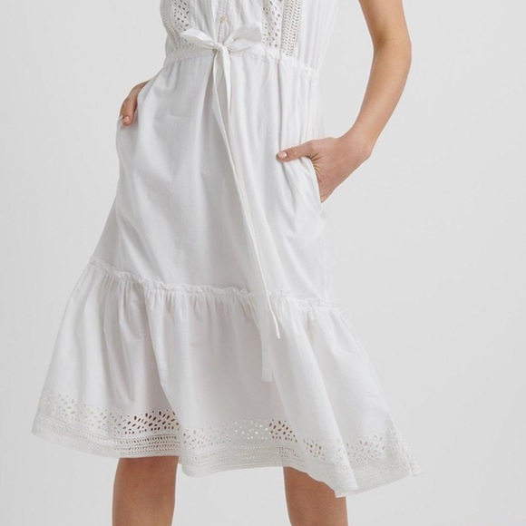 👗NWOT 🏷 LUCKY BRAND SOPHIA DRESS Crew neck, sleeveless. - Picture 5 of 9